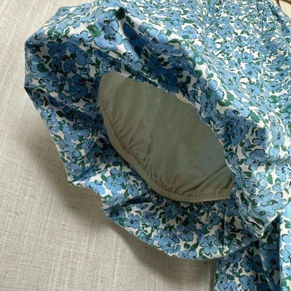 Womens Floral Puff Sleeve Top 16 Cottagecore Coquette Peasant Spring Boho Career - Picture 6 of 14